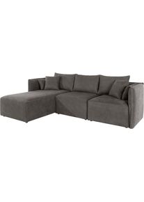Ecksofa »Nöre L-Form« 3 Teile, in vielen Bezugsqualitäten und Farben. Modulteile s. "Nöre" , grau , Andas
