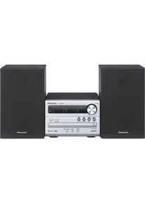 Panasonic , Microanlage »SC-PM250« (Bluetooth Automatische Senderverfolgung FM-Tuner 20 W) , silberfarben , 30 Stationsspeicher