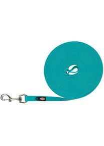 Trixie, Trixie Hundeleine, t&uuml;rkis, Kunststoff, Polyester, L/B: 10 m x 1,7 cm