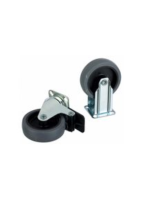 Trixie , Lenkrolle »Transportbox Rollen Friends on Tour zu Gulliver« , schwarz