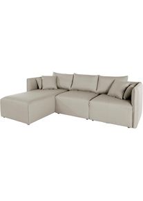 Ecksofa »Nöre L-Form« 3 Teile, in vielen Bezugsqualitäten und Farben. Modulteile s. "Nöre" , beige , Andas