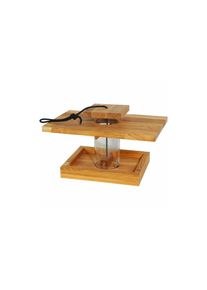 Futterspender »Acrylglas-Silo« Holzart: Eiche (Europa) , braun , Dobar