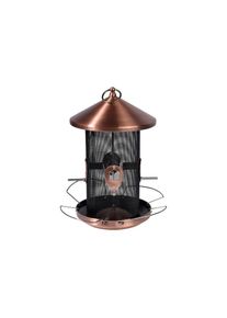 Futterspender »XXL, 20 x 20 x 32 cm, Metall, Kupfer« , schwarz , Dobar