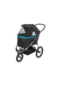 Hundebuggy »60 × 112 × 120 cm, 45058 kg, Schwarz/Petrol« , blau , Trixie