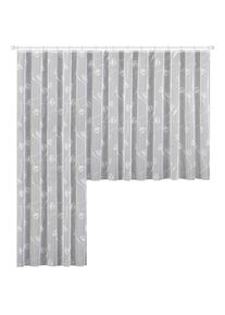 Weckbrodt-Gardinen Weckbrodt, Gardine »Melia« Smokband 1 Stk. tlg. Jacquard, strukturiert, Allover,Motiv,halbtransparent, Blaiband, Store, weiß, Jacquard, Polyester