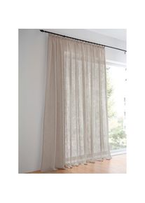 HEINE HOME, HEINE HOME Gardine Multifunktionsband 1 Stk. tlg., taupe, Polyester, Universalzugband