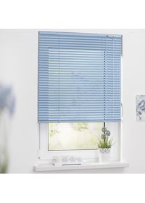 Jalousie »Jalousie Aluminium« mit Bohren freihängend abdunkelnd , blau , LICHTBLICK ORIGINAL