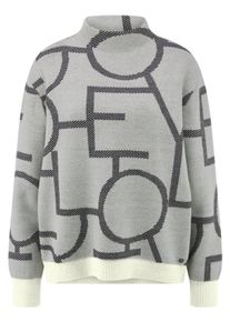 Basler - Pullover mit Stehkragen, beige, Gr. 42, Schurwolle