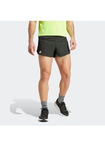 adidas Performance, Herren, adidas Performance Laufshorts &raquo;ADIZERO E SPLIT&laquo;, schwarz, S, N-Gr, Diese leichten Laufshorts mit seitlichen Schlitzen sind