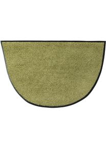 Fussmatte halbrund 7 mm Höhe , grün , Salonloewe