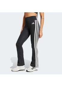 adidas Performance, Unisex, adidas Performance Trainingstights &raquo;OPT ESS 3S FLAR&laquo;, schwarz, wei&szlig;, XL, N-Gr, Diese Leggings mit hohem Bund bieten mit 