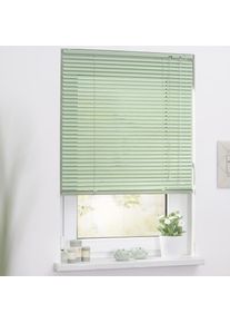 Jalousie »Jalousie Aluminium« mit Bohren freihängend abdunkelnd , grün , LICHTBLICK ORIGINAL