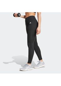 adidas Performance, Unisex, adidas Performance Trainingstights &raquo;OPT ESS ST 1/1&laquo;, schwarz, XS, N-Gr, Diese Leggings mit hohem Bund sind teilweise aus 
