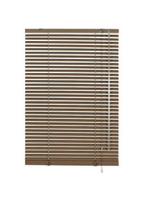 Gardinia, Gardinia Jalousie &raquo;Aluminium-Jalousie 25 mm&laquo; mit Bohren freih&auml;ngend Jalousieb&auml;nder farblich passend, mokka