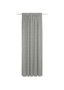 Adam, Vorhang &raquo;Indian Cortezada&laquo; Multifunktionsband 1 Stk. tlg. aus 100% Bio-Baumwolle, schwarz, beige, Jacquard, Baumwolle