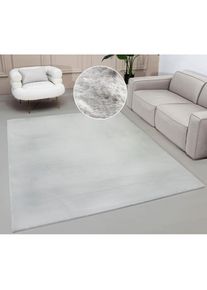 my home Fellteppich »Balu, Kunstfellteppich, Modern, Langflor Teppich« rechteckig 20 mm Höhe Kaninchenfell-Haptik, kuschelig, weich, Wohnzimmer,...