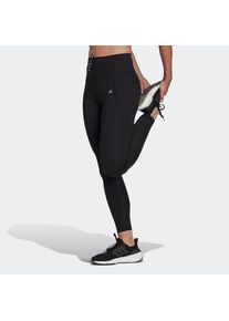 adidas Performance, Unisex, adidas Performance Lauftights &raquo;RUNNING ESSENTIALS 7/8&laquo;, schwarz, XS, N-Gr, Diese weichen, Halt gebenden Leggings sind 