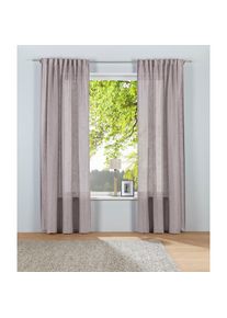 LeGer Home by Lena Gercke, LeGer Home by Lena Gercke Gardine »Marusha« Multifunktionsband 1 Stk. tlg. 1 Schal, Leinenoptik, gewebt, verschiedene 