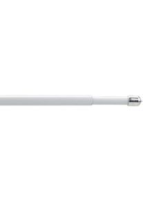 Liedeco, Scheibenstange »Pinn« Ø 10 mm 1 läufig-läufig ausziehbar, weiß, Metall