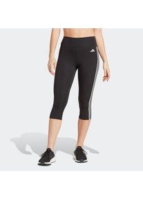 adidas Performance, Unisex, adidas Performance Trainingstights »TRAIN ESSENTIALS 3STREIFEN HIGHWAISTED 3/4« Sportleggings, atmungsaktiv, schnell 
