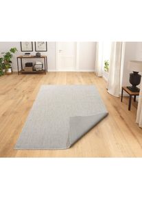 Teppich »Rhodos, In-und Outdoor geeignet« rechteckig 3 mm Höhe Sisal-Optik, Wetterfest & UV-beständig, Wohnzimmer, Balkon, Camping , grau , my home...