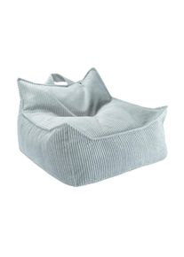 Kindersitzsack Sessel Breitcord Pfefferminzgr&uuml;n Wigiwama