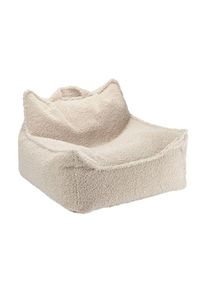 Kindersitzsack Sessel Teddystoff Wigiwama