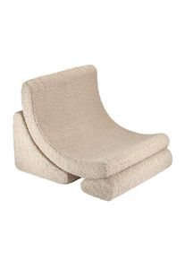 Mond Kindersessel Teddystoff Wigiwama