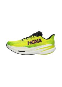 Hoka One One HOKA, Hommes Chaussure de course 'MACH X 3', citron / rose / noir