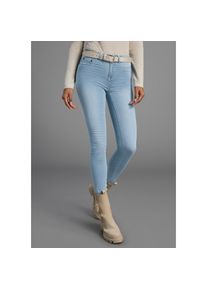 Arizona, Unisex, Skinny-fit-Jeans &raquo;Ultra Stretch&laquo; skinny-fit, betonte Taille, shaping-Effekt, high Waist, bleached, 52, N-Gr, Skinny-fit-Jeans mit 