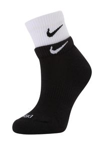 NIKE Sportsocken 'Everyday Plus' Herren, schwarz / weiß, Größe L