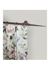 Garesa, Garesa Gardinenstange &raquo;ESPERANCA&laquo; &Oslash; 16 mm 1 l&auml;ufig-l&auml;ufig Wunschmassl&auml;nge rustikale Vorhanggarnitur, verl&auml;ngerbar, Endknopf Spitze, m. Ringe, 