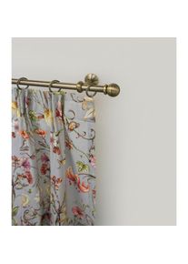 Garesa Gardinenstange »ESPERANCA« Ø 16 mm 1 läufig-läufig Wunschmasslänge rustikale Vorhanggarnitur, verlängerbar, Eisen, Endk. Kugel, m. Ringe ,...