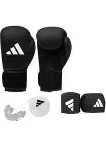 adidas Performance, adidas Performance Boxhandschuhe &raquo;Boxing Set Men&laquo;, schwarz, 12 12, Boxhandschuhe