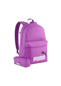 Puma, Puma Rucksack &raquo;PHASE BACKPACK SET&laquo; inkl. Federtasche, wild berry, Einheitsgr&ouml;&szlig;e, Rucksack