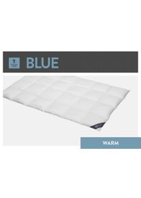 Daunenbettdecke »Blue« warm Füllung 60Daunen40Federn 1 Stk. tlg. hergestellt in Deutschland, allergikerfreundlich , weiss , Spessarttraum , Bezug:...