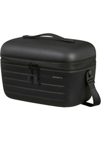 Samsonite, Unisex, Beautycase &raquo;STACKD Beauty Case, black, 25 cm&laquo; Beauty-Bag Beautybox Schminketui Kosmetikbox, schwarz, B/H/T: 35cm x 25cm x 23cm, 