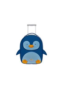 Samsonite, Trolley &raquo;HAPPY SAMMIES PENGUIN PETER&laquo; 2 Rollen, blau, B/H/T: 36cm x 45cm x 18cm, Trolley