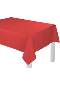 Tischdecke »NEWBURY« , rot , WIRTH , Obermaterial: 67% Polyester, 33% Baumwolle