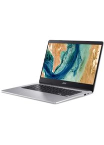 Acer , Chromebook »314 (CB314-2H-K2B4)« 35,42 cm / 14 ′′ MediaTek Mali-G72 MP3 , silberfarben , 8 GB LPDDR4X-Arbeitsspeicher und 64 GB...