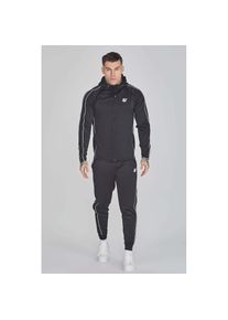 SikSilk , Loungeanzug »Kleidungsset Hoodie and Joggers Set« , schwarz , Regular Fit
