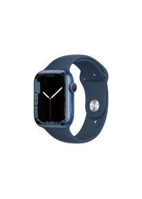 Apple , Smartwatch &raquo;Serie 7, GPS, 45 mm Aluminiumgeh&auml;use mit Sportarmband&laquo; ( ) Watch OS , blau