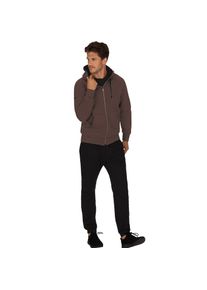 TRIGEMA , Sweater »Gemütlicher Freizeitanzug mit Kapuze« , braun , Sweat-Qualität, innen angeraut