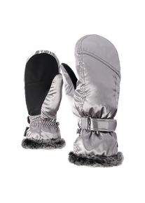 Ziener , Damen , Fäustlinge »KEM MITTEN« , grau , stylische Skifäustlinge für Damen