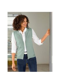 Casual Looks , Strickweste , grün , mit 50% Baumwolle