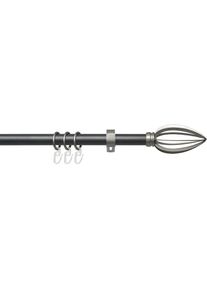 Gardinenstange »Lan Cast« Ø 20 mm 1 läufig-läufig Fixmass , silberfarben , Liedeco