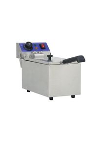 Jelmoli Fritteuse &raquo;Weber Home Gastronomie-Fritteuse&laquo; 2000 W, silberfarben, Einheitsgr&ouml;&szlig;e, Fritteuse