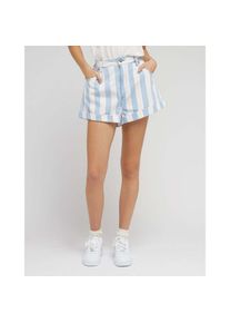 Lee , Loose-fit-Jeans »Lee Shorts Pleated Short« , Shorts in Blau