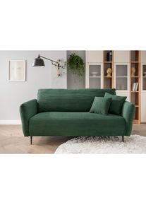 Polstergarnitur »Vanilla« Set, 3-Sitzer und 2-Sitzer, 2 Stk. tlg. auch einzeln und als Polsterecke erhältlich, inkl. Zierkissen , grün , Inosign