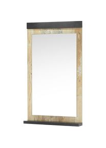 Home Affaire, Home Affaire Badspiegel &raquo;SHERWOOD, Spiegel im modernen Design&laquo; in 2 Farben verf&uuml;gbar, mit Ablageboden, old style hell dekor, FSC -